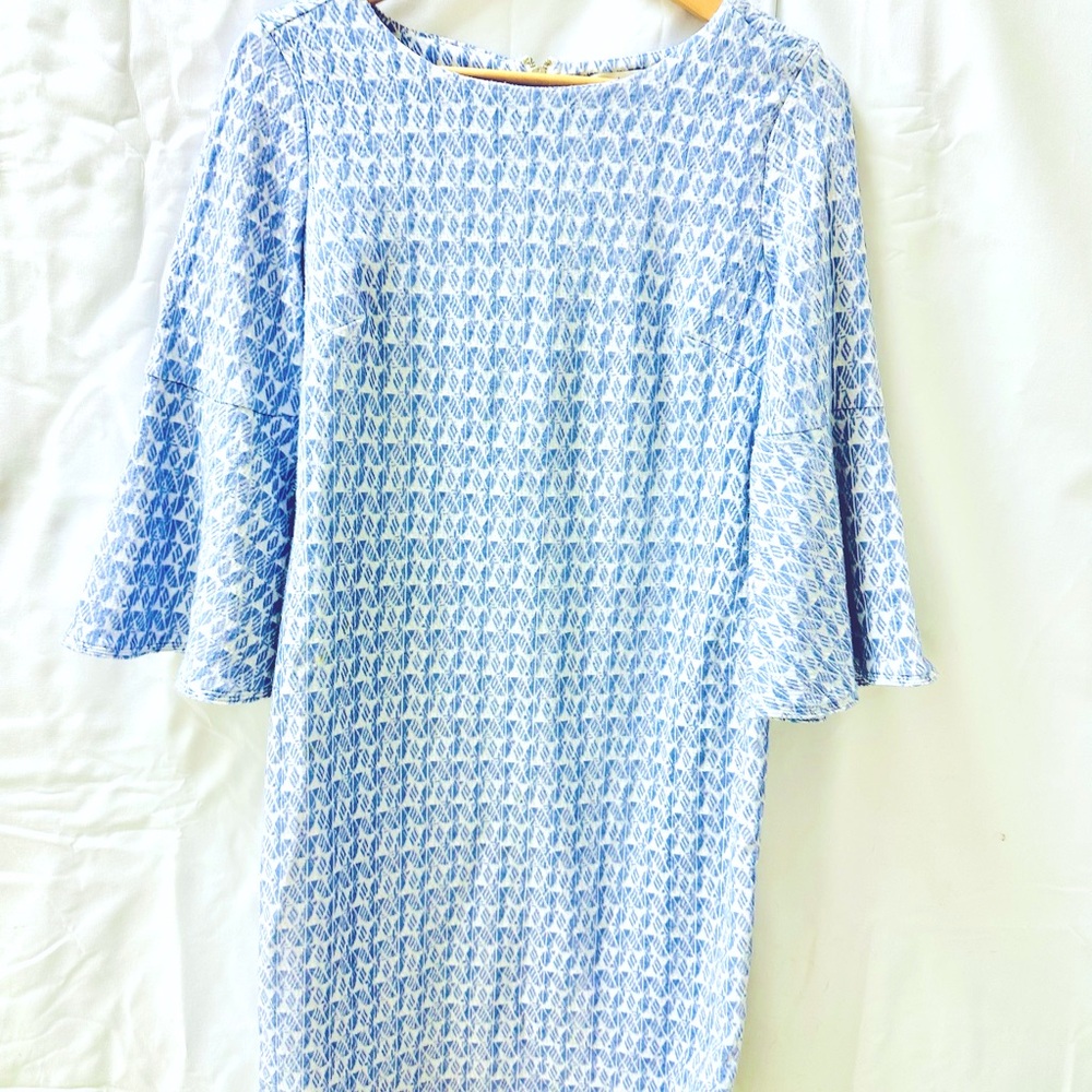 Tyler Boe SMALL Sheath Bell Sleeve Dress